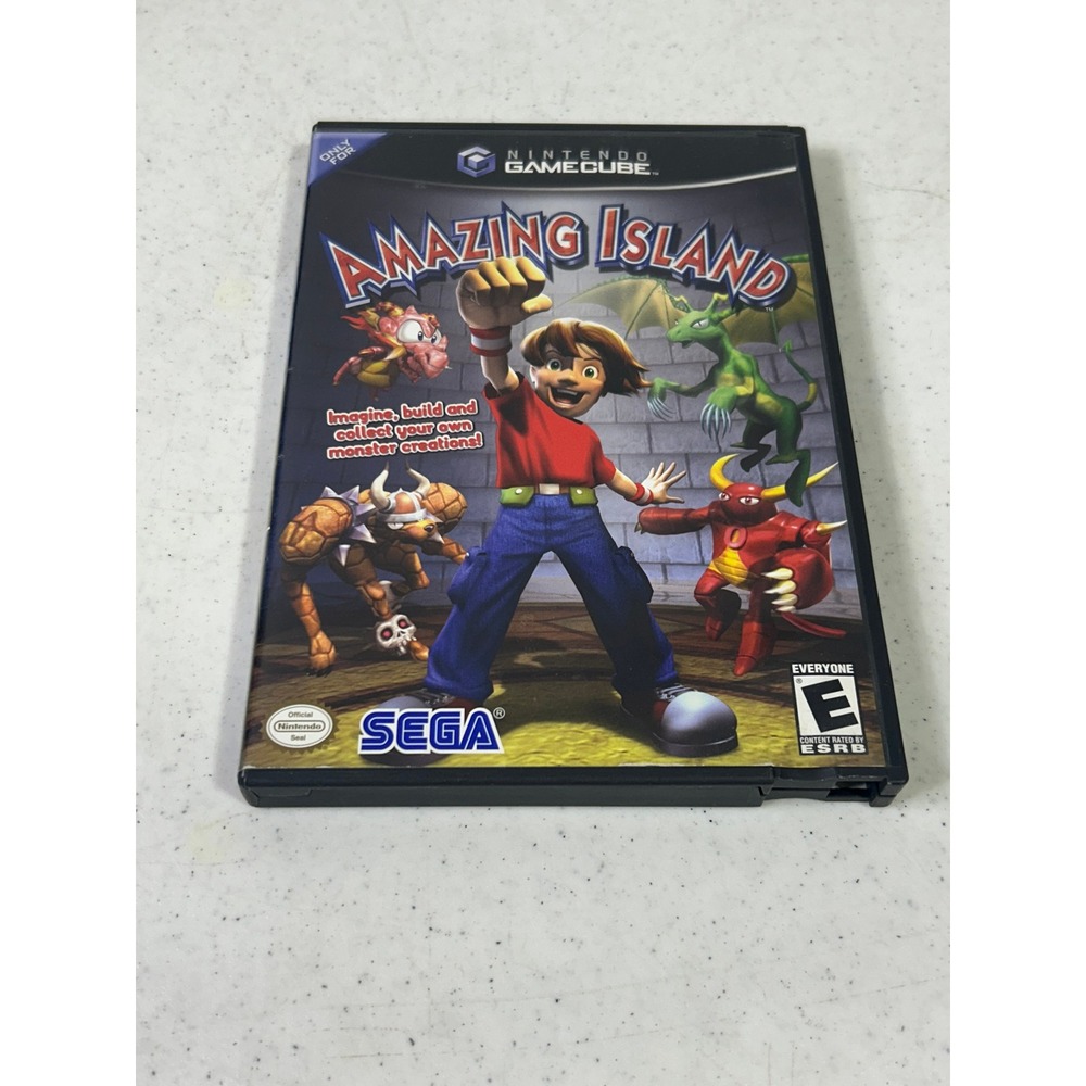 Amazing Island Nintendo GameCube Sega 2004 CIB No Manual DOL-GKAE-USA